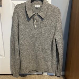 Madewell  Men's Heather Gray Knit Sweater